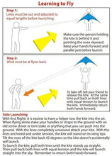 Hengda Kite NEW 70 Inch/48 Inch Stunt Kite Outdoor Sport Fun Toys Dual Line Spor  gautam-hektor    - The Great Dark Knight Store