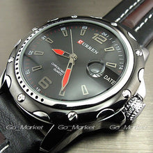 NEW FASHION CURREN BRAND MALE CLOCK MALE HAND DATE BLACK BROWN LEATHER STRAPS MENS QUARTZ WRIST WATCH 3ATM WATERPROOF WRISTWATCH  Dark Knight Store    - The Great Dark Knight Store