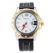 NEW FASHION CURREN BRAND MALE CLOCK MALE HAND DATE BLACK BROWN LEATHER STRAPS MENS QUARTZ WRIST WATCH 3ATM WATERPROOF WRISTWATCH  Dark Knight Store    - The Great Dark Knight Store