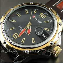 NEW FASHION CURREN BRAND MALE CLOCK MALE HAND DATE BLACK BROWN LEATHER STRAPS MENS QUARTZ WRIST WATCH 3ATM WATERPROOF WRISTWATCH  Dark Knight Store    - The Great Dark Knight Store