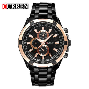 2018 Top Brand Luxury full steel Watch Men Business Casual quartz Wrist Watches Military Wristwatch waterproof Relogio SALE New  Dark Knight Store    - The Great Dark Knight Store